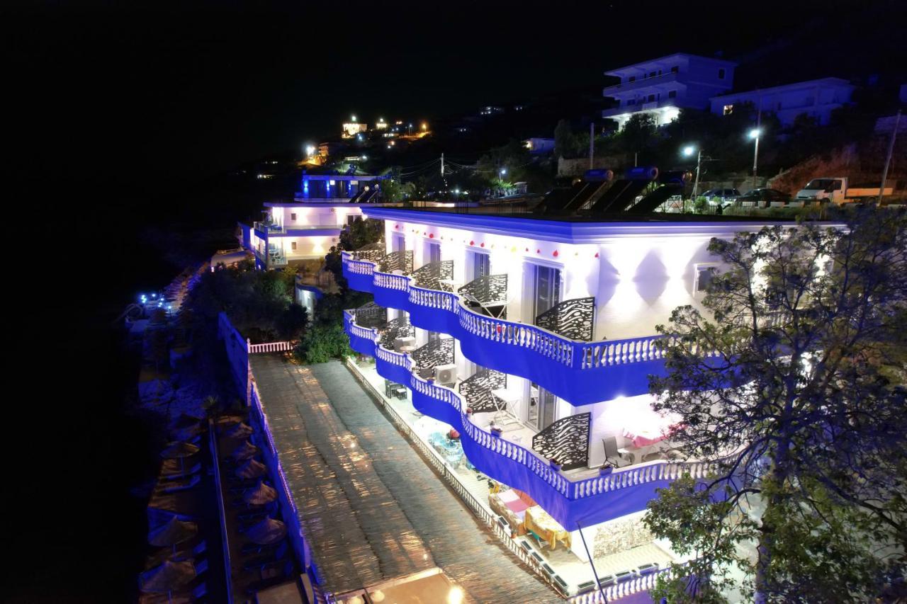 Luxury Villa Alisja Sarande With Private Beach ภายนอก รูปภาพ