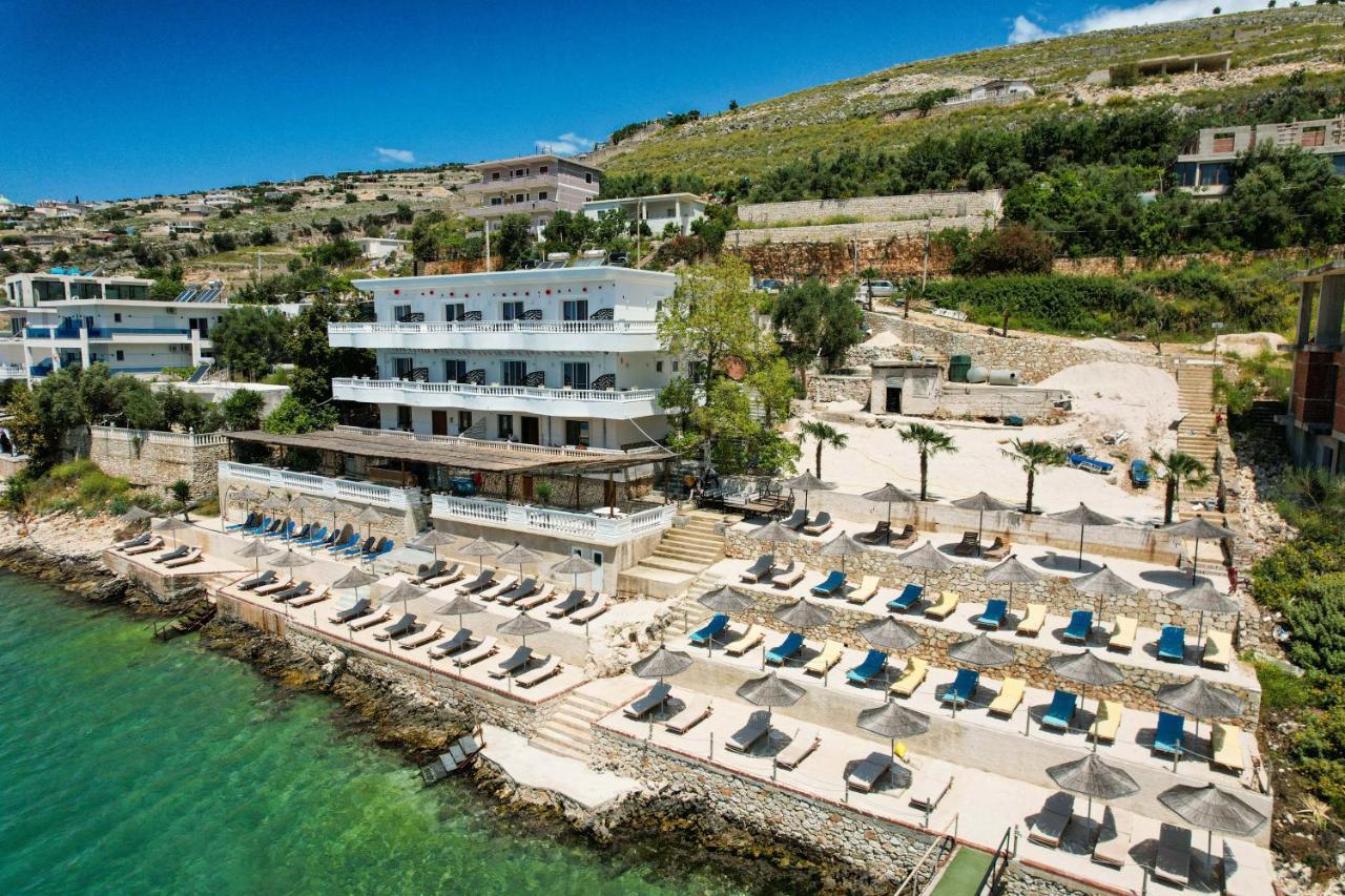 Luxury Villa Alisja Sarande With Private Beach ภายนอก รูปภาพ